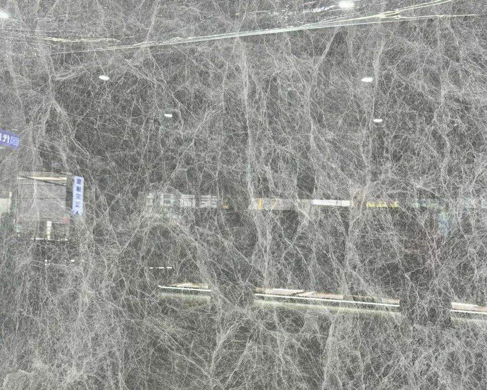 Hermes Grey Marble, Gray Emperador Marble, Premium Gray Marble for High-end Interior Design