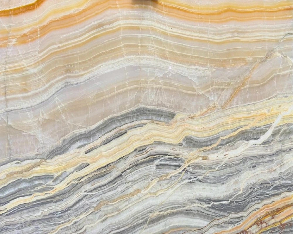 Rainbow Onyx, Multicolor Translucent Natural Stone for Luxury Feature Walls