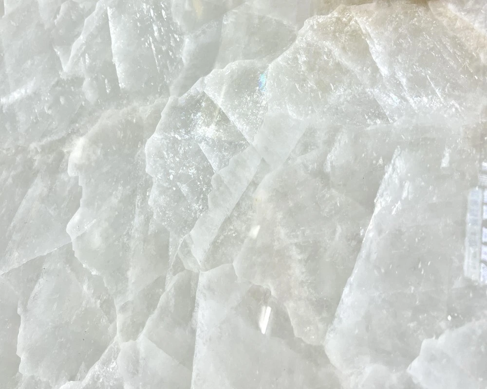 Ice White Marble, Natural Crystal Stone with Unique Veins for Luxury Interiors