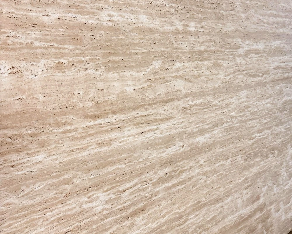Yellow Travertine, Natural Stone with Classic Veins for Villa Exterior & Wall Cladding